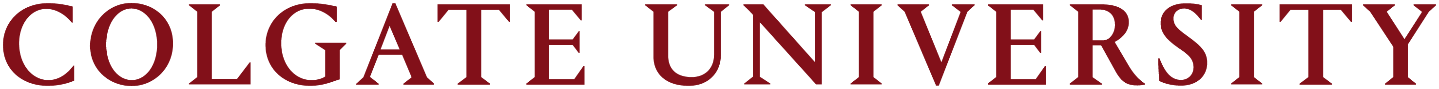 Colgate University Logo